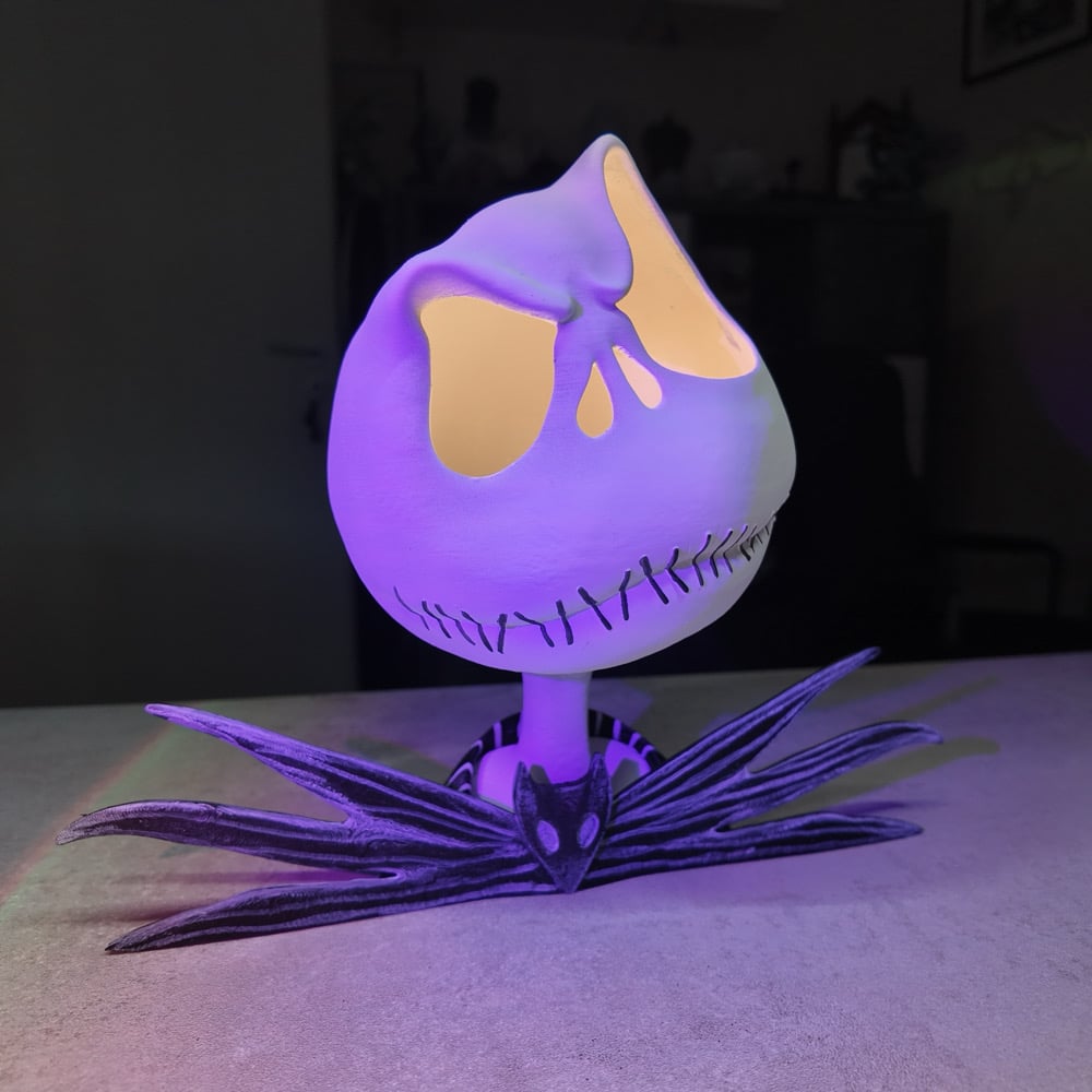 Image of Jack Skellington Lamp PRE ORDER ( ship in january)