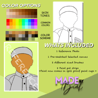 Image 2 of Ibn paint party kit 