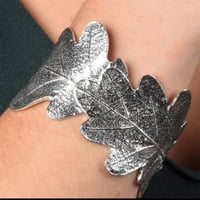 Image 2 of G&S Oak Leaf Cuff