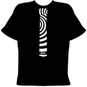 Image of Glow In The Dark Tie T-Shirt