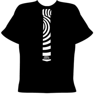 Image of Glow In The Dark Tie T-Shirt