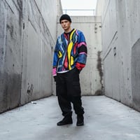 Image 4 of Candy Rain Patchwork sweater
