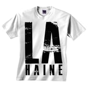 Image of LA HAINE big print T-Shirt (White)