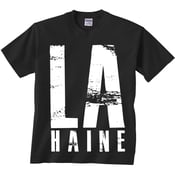 Image of LA HAINE big print T-Shirt (Black)