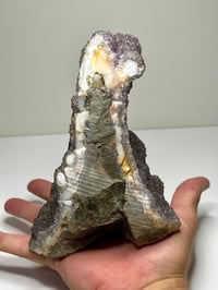 Image 7 of Large Amethyst Double Sided Base Cut | Brazil #3007