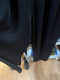 Image 4 of black ribbed summer jumper with pockets 