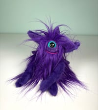 Image 1 of Mini Weighted One Eyed One Horned Flying Purple People Eater
