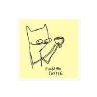 Image 3 of coffee Bubble-free stickers 