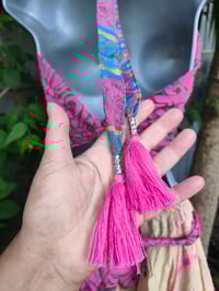 Image 6 of MYLA Tassel Top Neon pink