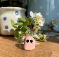 Image 7 of Mini Egg Guy Small (Pink or Yellow) Standing Decoration (seconds)