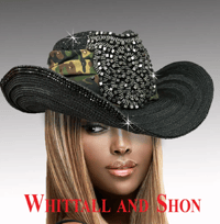 Image 2 of CAMOUFLAGE WESTERN HAT