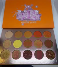 Eyeshadow pallet orange 