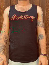 Tanktop "Alle Achtung" - Schwarz
