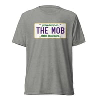 Image 3 of The Mob Louisiana License Plate (Mardi Gras Mafia) Short sleeve t-shirt