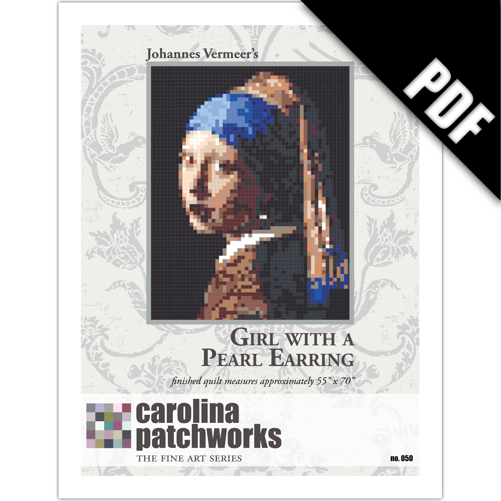 Image of No. 050 -- Girl with a Pearl Earring {PDF Version}