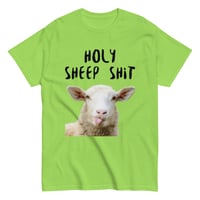Image 8 of Unisex classic tee, Holy Sheep Shirt | Funny Sheep Humor Graphic Tee