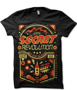 Image of Secret Revolution Pinball T-Shirt