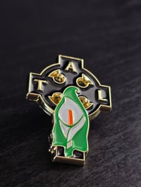 Image 2 of TAL Celtic Cross Lily badge.