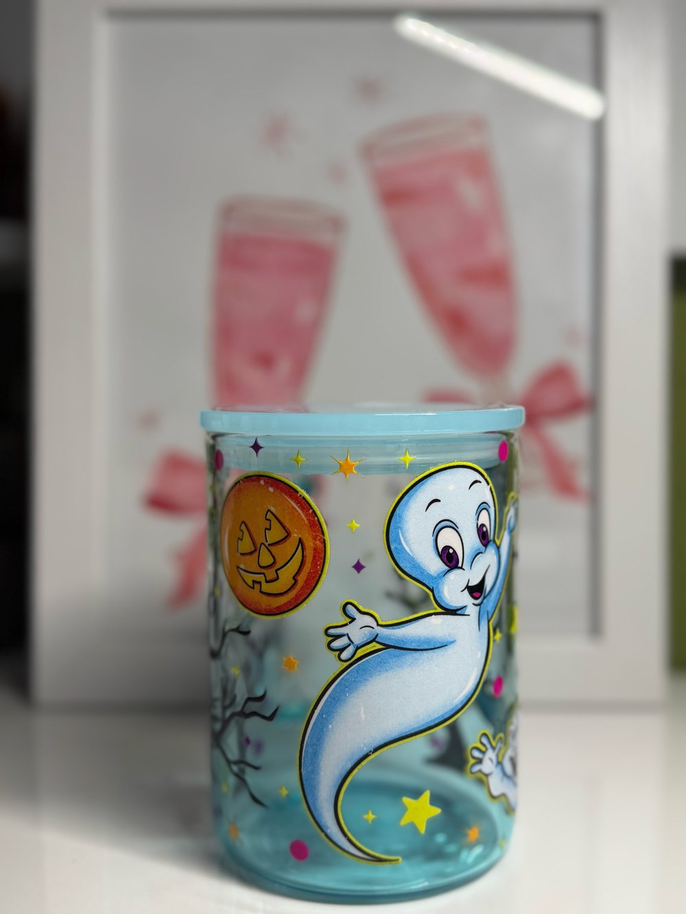 Image of 17oz Blue Mug- Casper