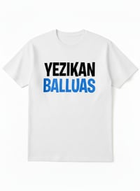 Image 3 of YB Men’s Black/Blue Burbank Bold Print T-Shirt 