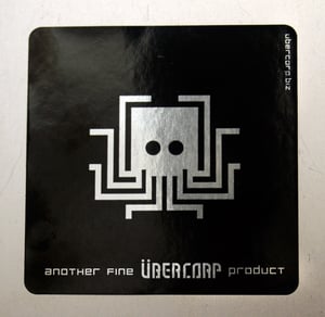 Image of Übercorp Product Stickers - set of 2