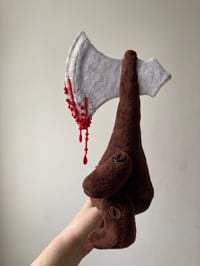 Image 2 of Bloody Axe Art Doll