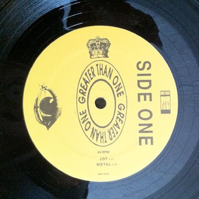 GREATER THAN ONE- Index VINYL/ Original-STILL SEALED