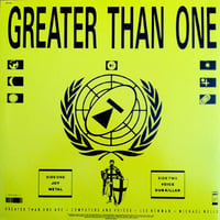 Image 2 of GREATER THAN ONE- Index VINYL/ Original-STILL SEALED