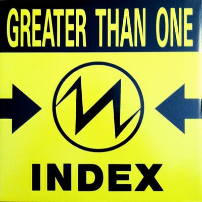 GREATER THAN ONE- Index VINYL/ Original-STILL SEALED