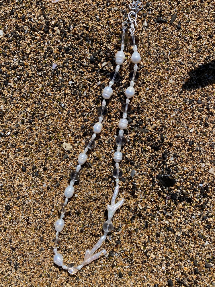 Image of Bubble pearl necklace 