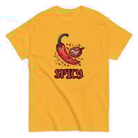 Image 9 of Unisex classic tee, Spicy Peppers T-Shirt | Funny Chili Pepper Graphic Tee