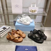 Pradà Crisscross Sandals