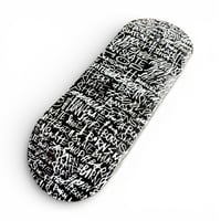 Image 2 of Fingerboard Deck Custom LTD X Born Words  white /black