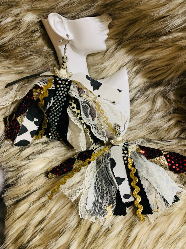 Image of Cowgirl Tassel earrings #3