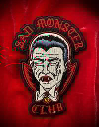 Dracula Sad Monster Club Iron On Patch
