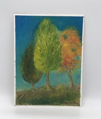 Image 2 of Oil On Paper TREE-O