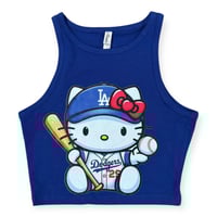Royal Blue HK x LA  Tank Top