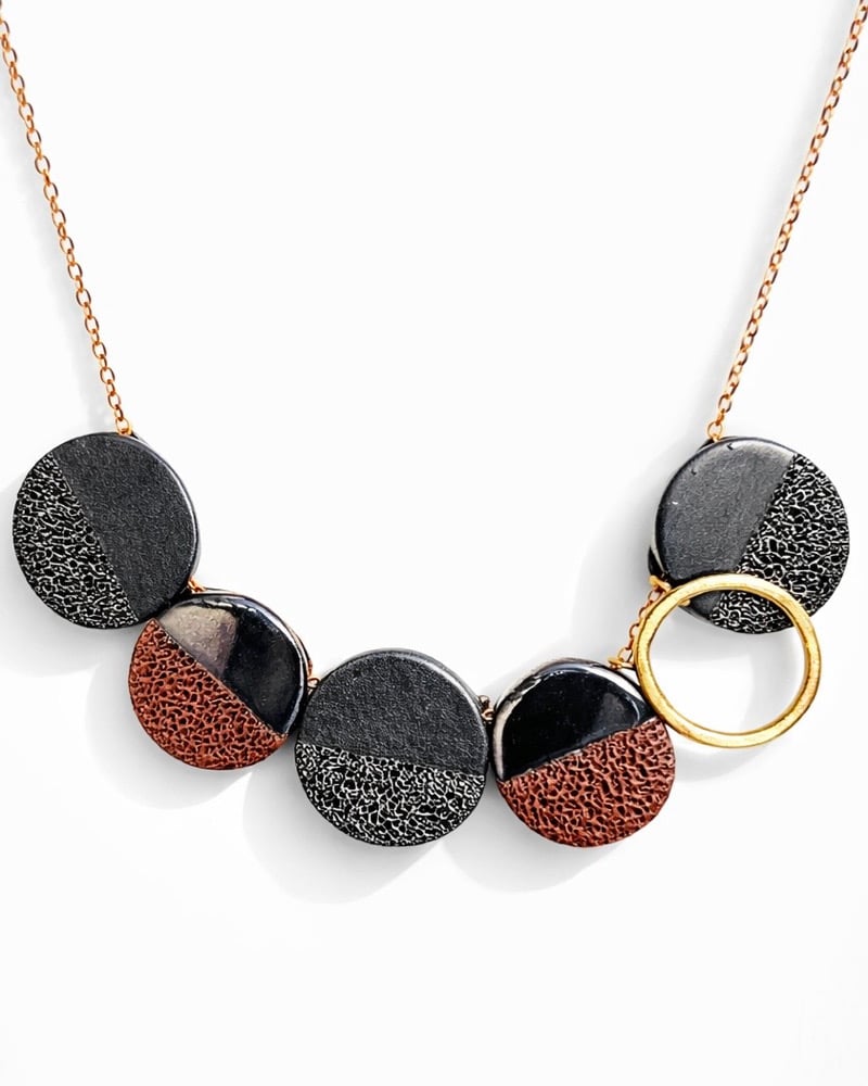 Image of Collana Reef semi intarsi