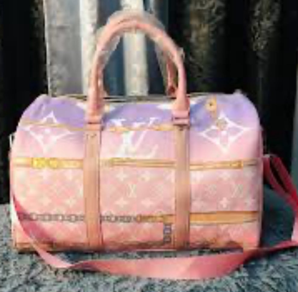 Image of LV Inspired Duffle Bag - Style 1 