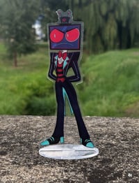 Image 2 of Hazbin Hotel - Vox acrylic Standee 20 cm
