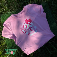 HK Scream Crop Top