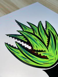 Image 2 of 'Snappy Succulent' Print