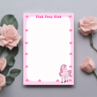 Image 3 of Pink Pony Club Notepad