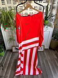 Image 1 of off shoulder long dress