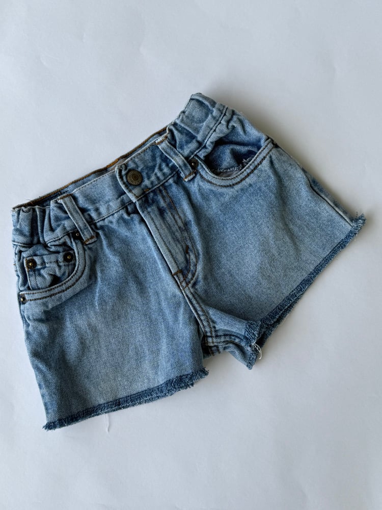 Image of Upcycled  569 Levi's Shorts Size 4T
