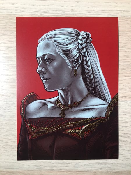 Image of Rhaenyra mini print