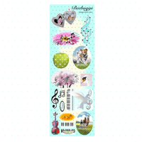 Image 3 of Melody sticker sheet