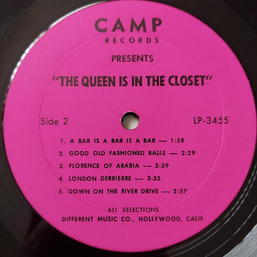 The Queen is in the Closet LP (1964, Camp Records)