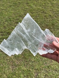 Image 15 of Transparent Selenite Slab | Morocco #3012