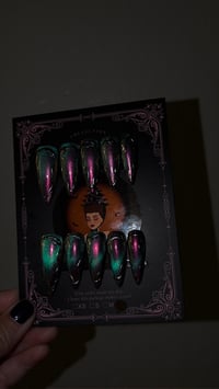 Image 1 of Cosmic venom nails 